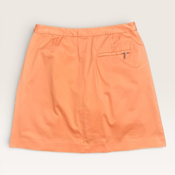 RALPH LAUREN Golf Cotton Blend Women’s Skort | Pale Sherbet Orange | Size 12 - Picture 4 of 6